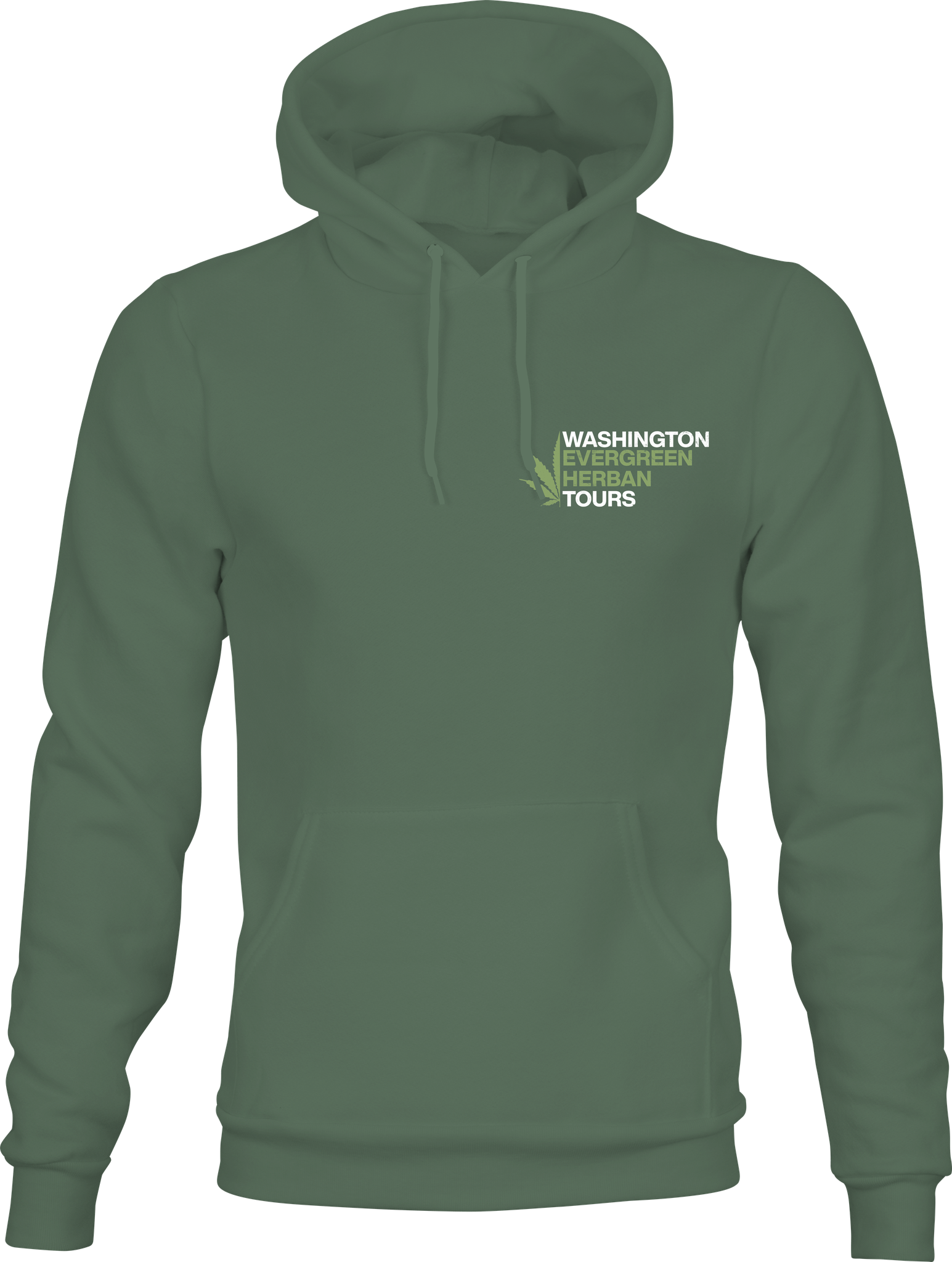 Washington Evergreen Herban Tours - Classic Unisex Pullover Hoodie