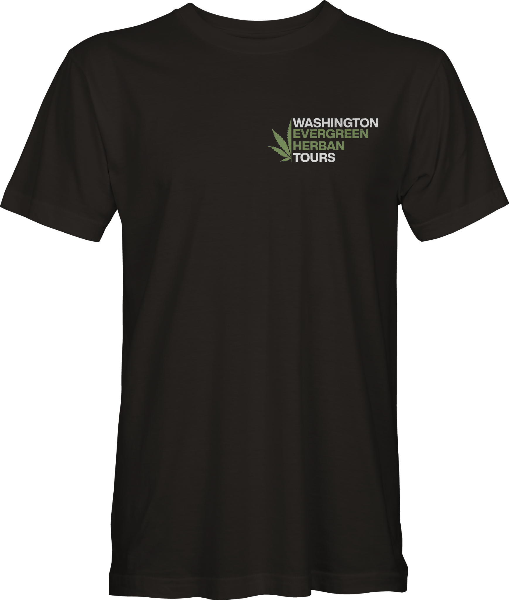 Washington Evergreen Herban Tours- Premium Unisex Crewneck T-shirt