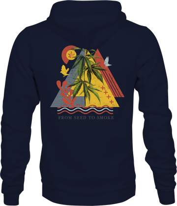 From Seed to Smoke - Classic Unisex Pullover Hoodie