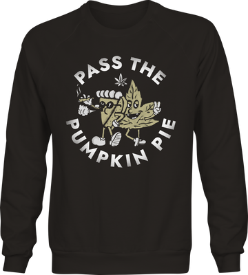 Pass The Pumpkin Pie  - Classic Unisex Crewneck Sweatshirt