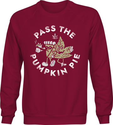 Pass The Pumpkin Pie  - Classic Unisex Crewneck Sweatshirt