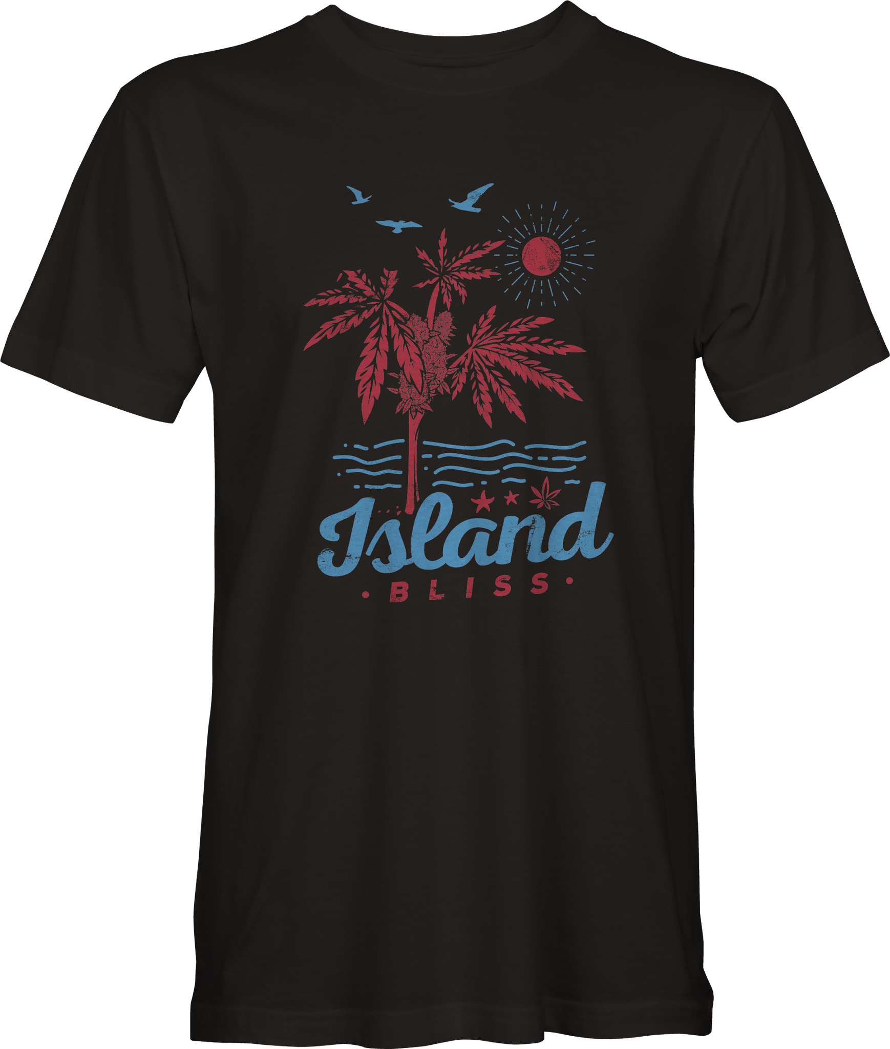 Island Bliss - Premium Unisex Crewneck T-shirt