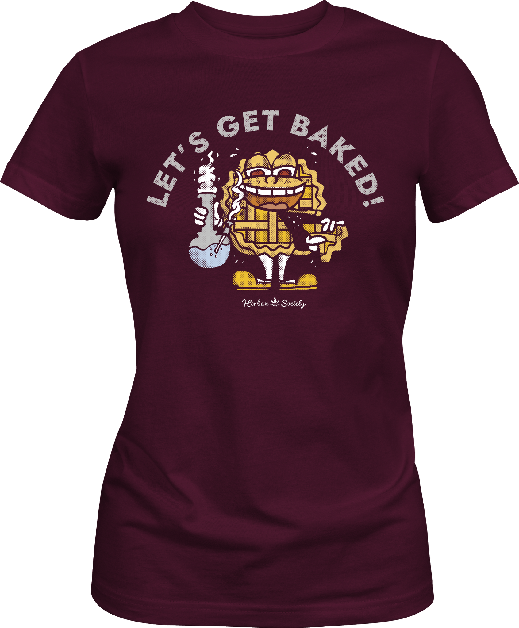 Let’s Get Baked - Premium Womens Crewneck T-shirt
