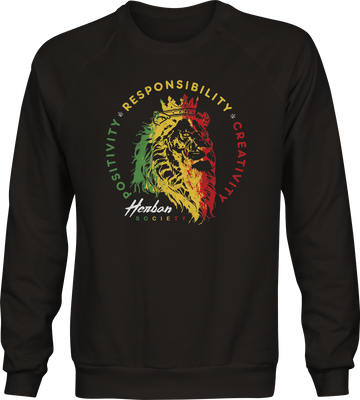 Rasta Reggae Vibe - Classic Unisex Crewneck Sweatshirt