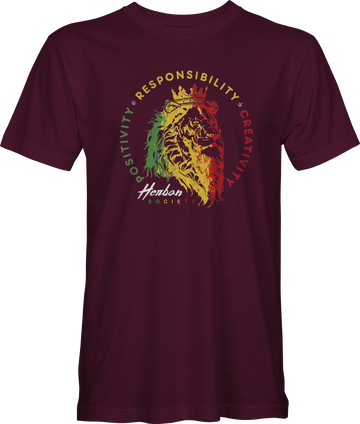 Rasta Reggae Vibe - Premium Unisex Crewneck T-shirt