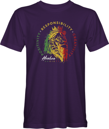 Rasta Reggae Vibe - Premium Unisex Crewneck T-shirt